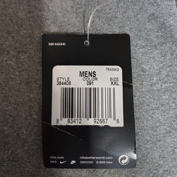 Nike Dri-Fit Men Long Sleeve Crew Neck Training Shirt Gray - Picture 5 of 9